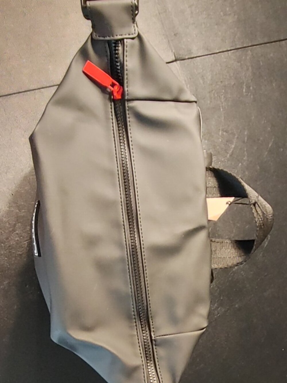 Hunter Black Water Resistant Top Clip Laptop Bag Backpack NWT - Picture 7 of 11